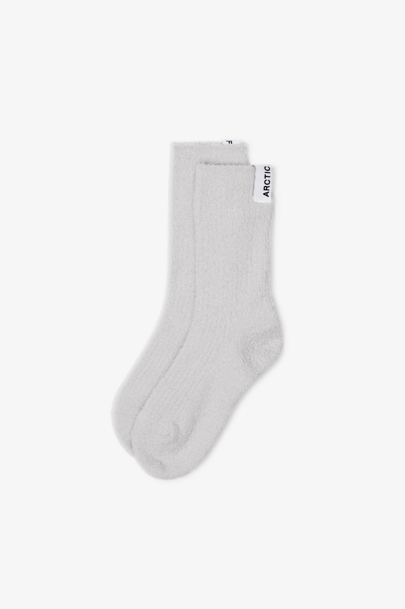 100% Recycled Cosy Socks | Grey