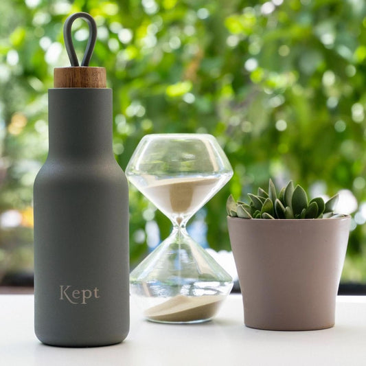 Reusable Metal Water Bottle | Slate