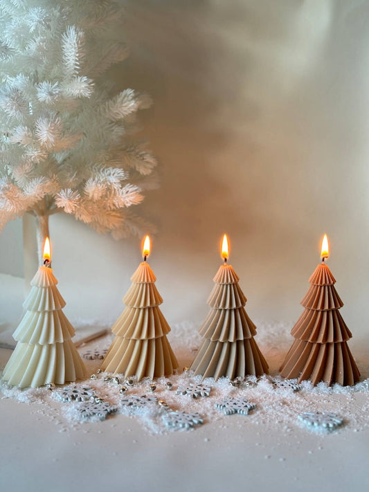 Soy Wax Christmas Tree Candle