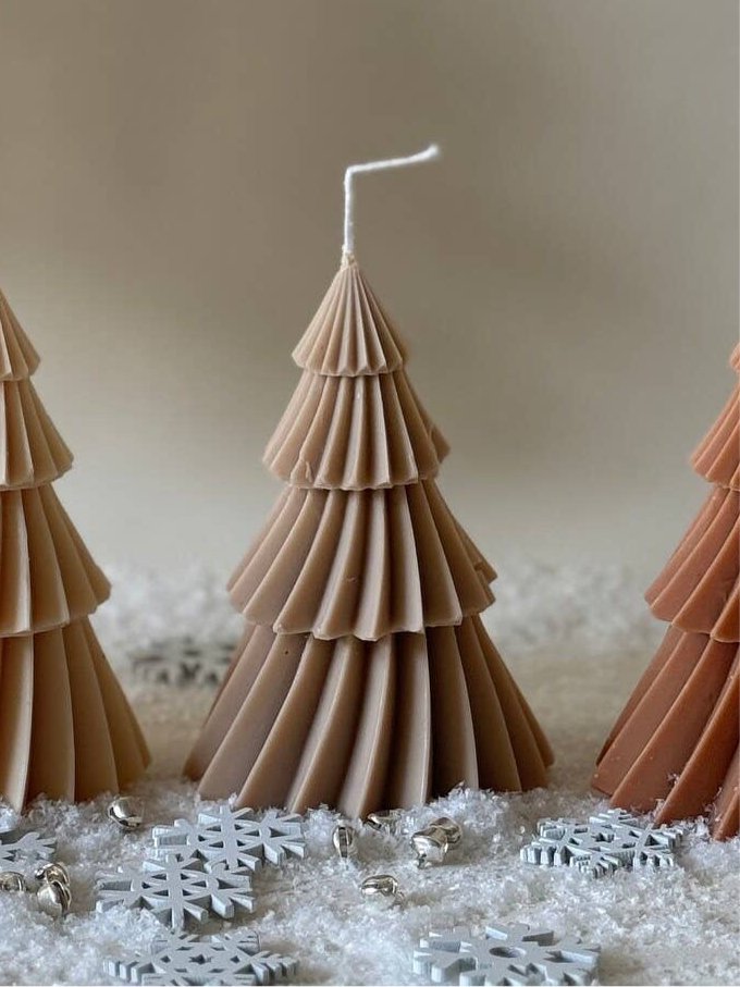 Soy Wax Christmas Tree Candle