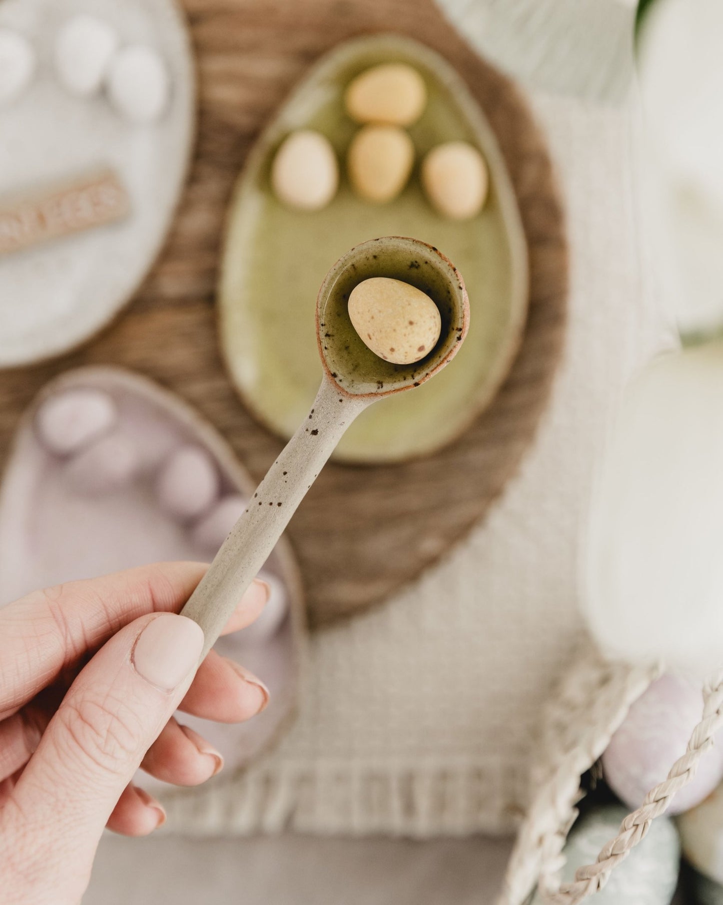 Mini Egg | Handmade Ceramic Spoons