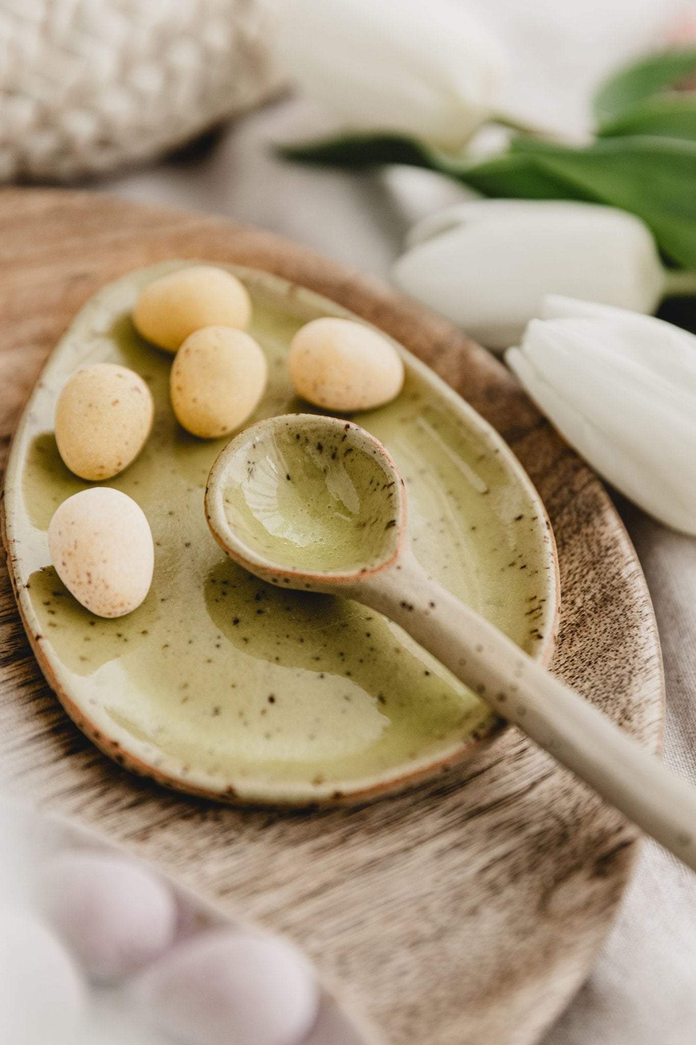 Mini Egg | Handmade Ceramic Spoons